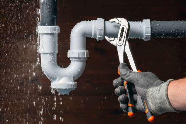 Professional Sewer Line Repair technician working in Reardan, WA